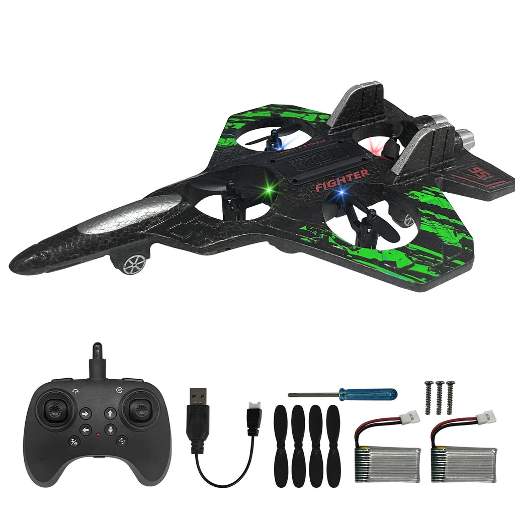 Starfighter R/C Fighter Aircraft Drone - 4-Propeller Quadcopter | Khelaghor Toys