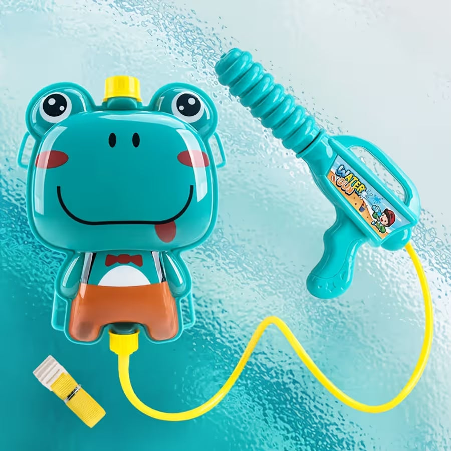 Sapo Frog Backpack Water Gun – 1000ml Tank Kids Water Squirter