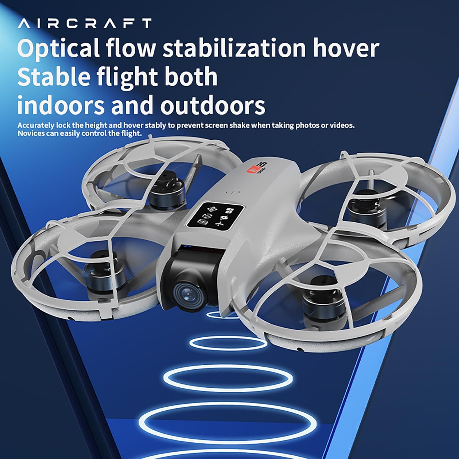 JIKEFUN CZ26-1B Drone - 4K WiFi Camera, Optical Flow Positioning, 100m Range for Youth