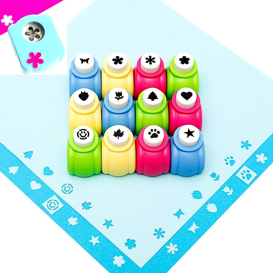 Mini Craft Punch - Decorative Paper Punch for Scrapbooking & DIY Projects