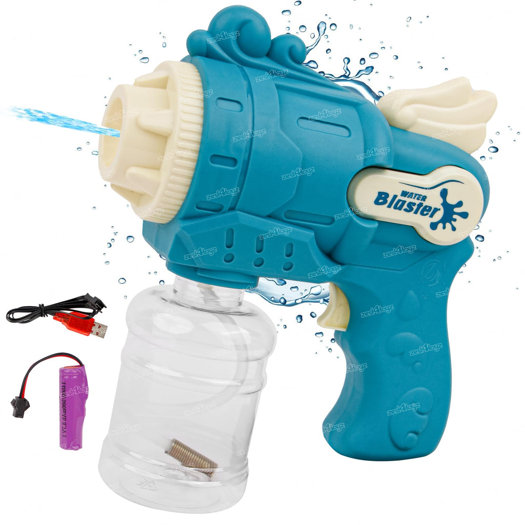 Zest 4 Toyz Electric Water Gun – Rechargeable Auto Water Blaster with 7-8M Range