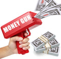 Money Gun Toy Cash Dispenser – Electronic Bill Shooter with 100 Prop Notes
