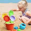 Baby Bath & Beach Sand Play Toy Set – Bucket, Watering Pot & Flower Molds for Kids