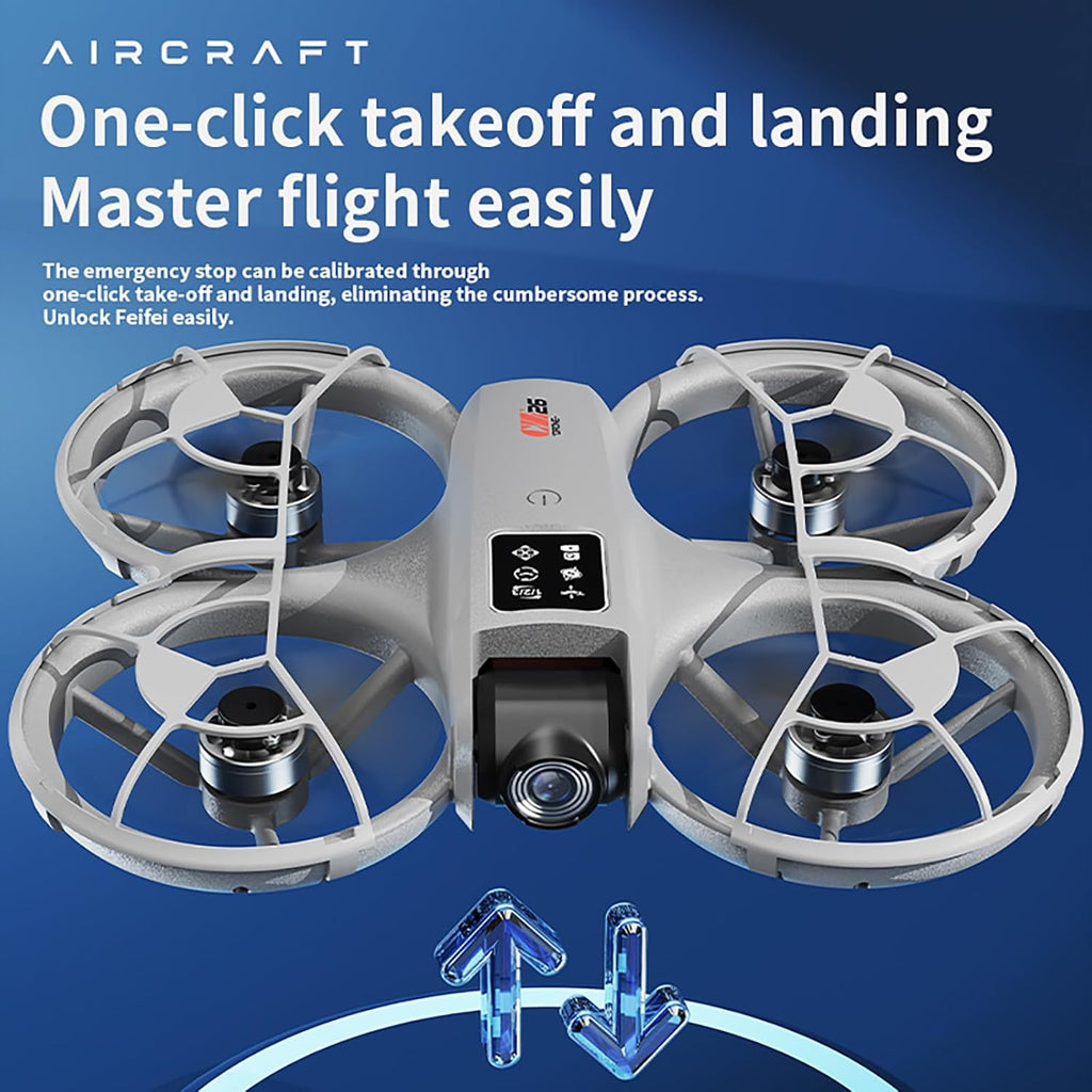 JIKEFUN CZ26-1B Drone - 4K WiFi Camera, Optical Flow Positioning, 100m Range for Youth