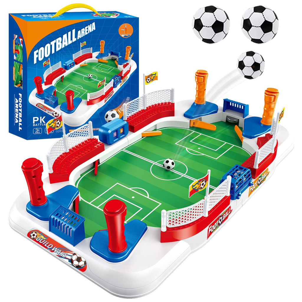 FSTU Football Arena Tabletop PK Battle Game – 2-Player Football Pitch Set (Model K394)