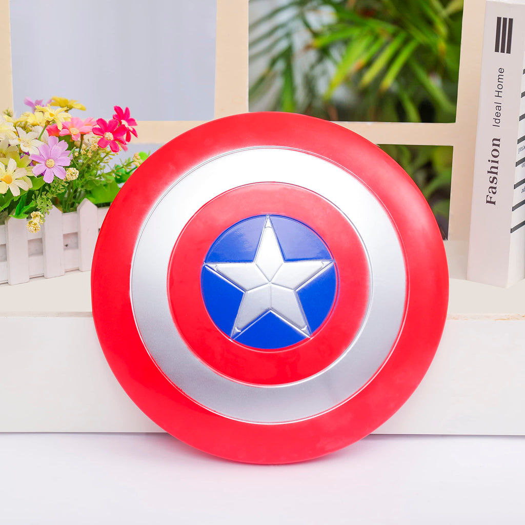 Superhero Shield 12 Inch - Kids Roleplay Toy with Easy-Grip Handle