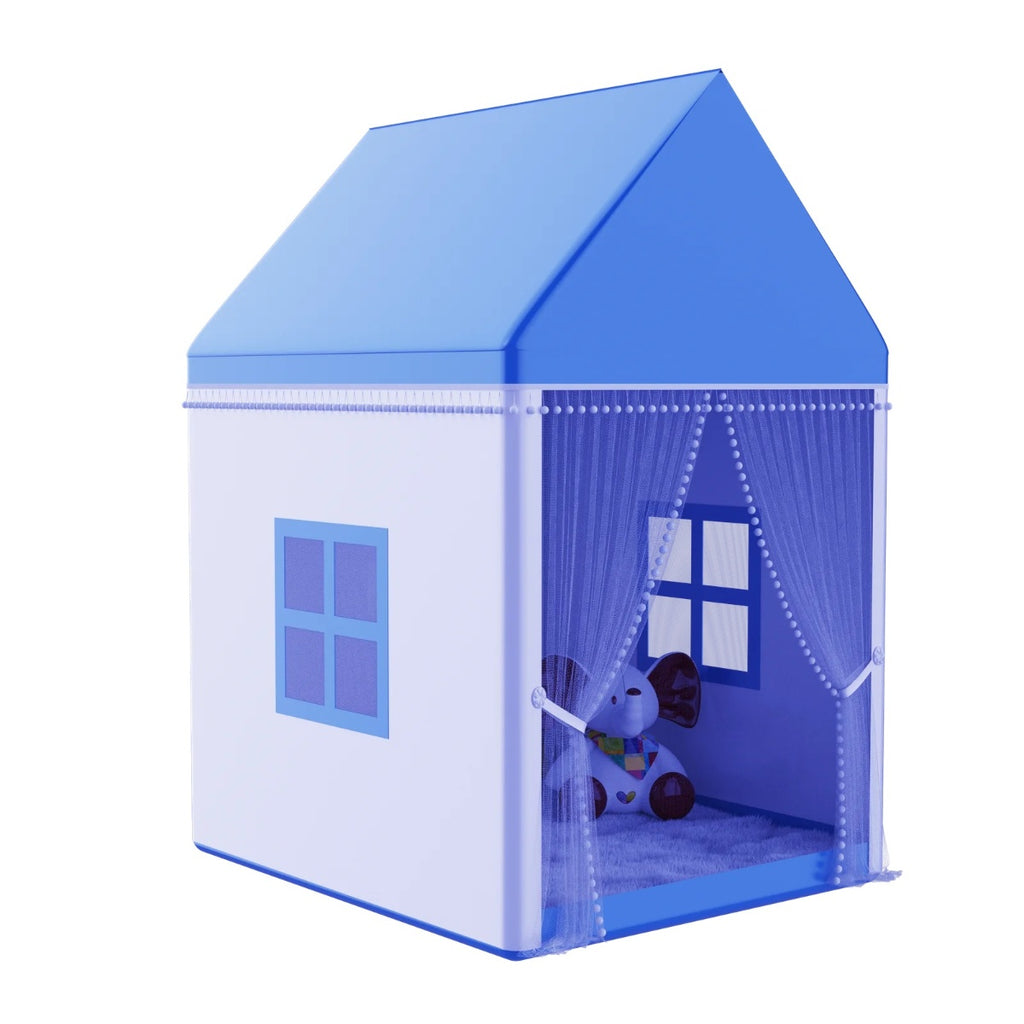 Castle Kids Play Tent House- Foldable Indoor Outdoor Playhouse