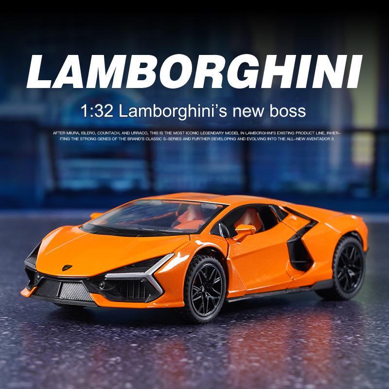 Lamborghini Revuelto Die Cast Model Car - V12 Hybrid Supercar Toy