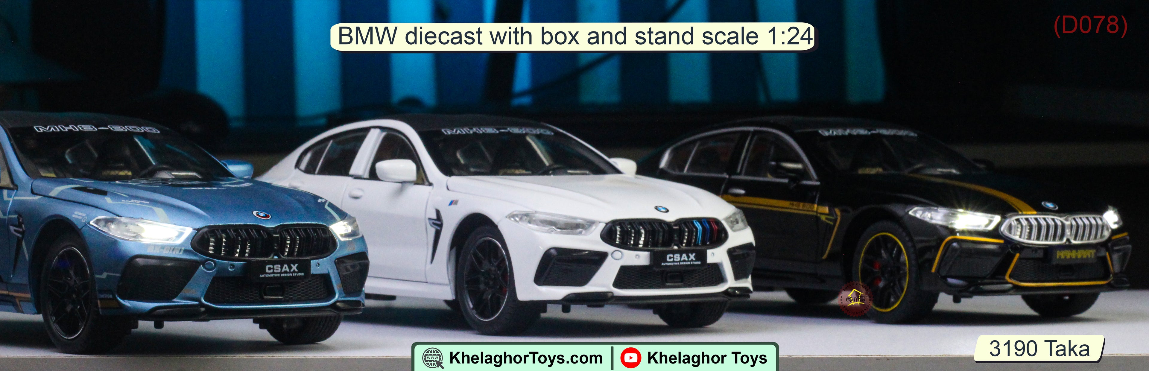 BMW M8 die cast