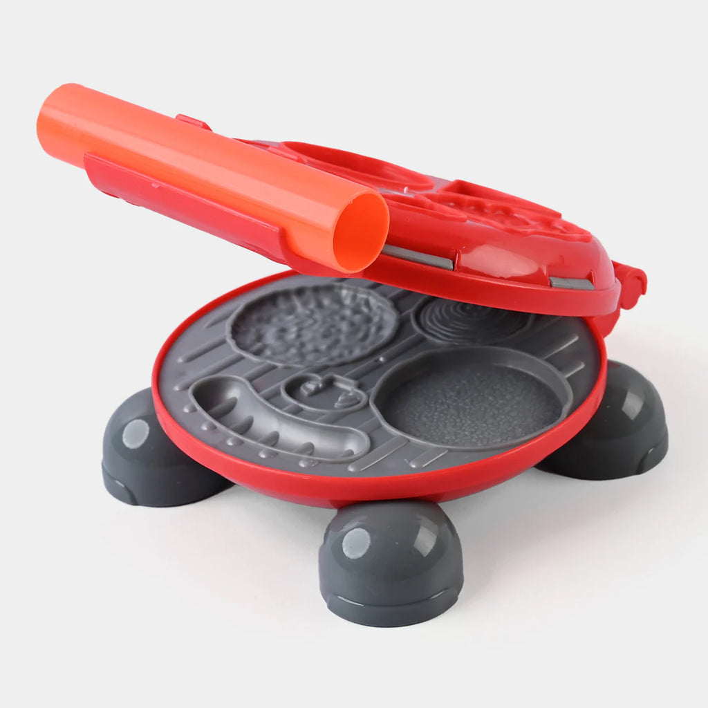 Burger & BBQ Play Dough Set – Kids Food Pretend Play Kit