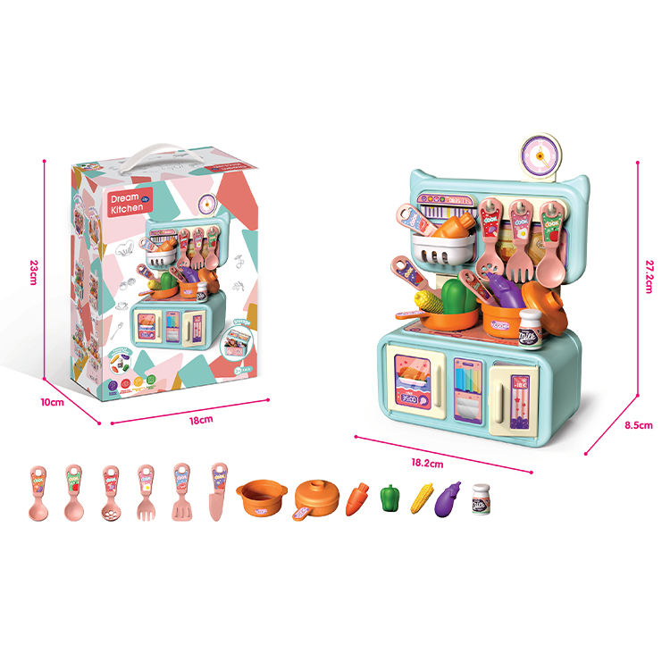 oy Kitchen Playset with Working Sink - Water Circulation System | Khelaghor Toys