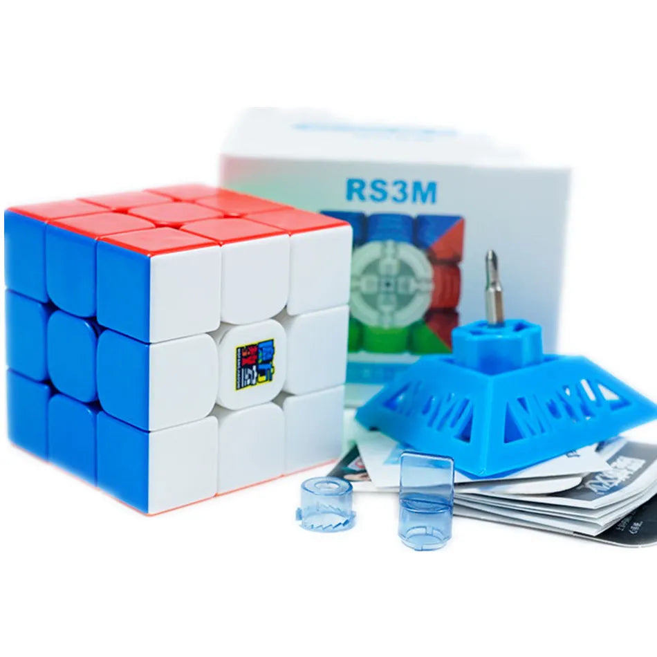 MoYu RS3 M 2020 3x3 Magnetic Speed Cube | Dual Adjustment Speedcube