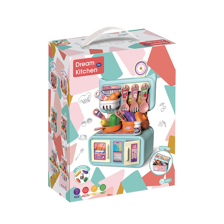 oy Kitchen Playset with Working Sink - Water Circulation System | Khelaghor Toys