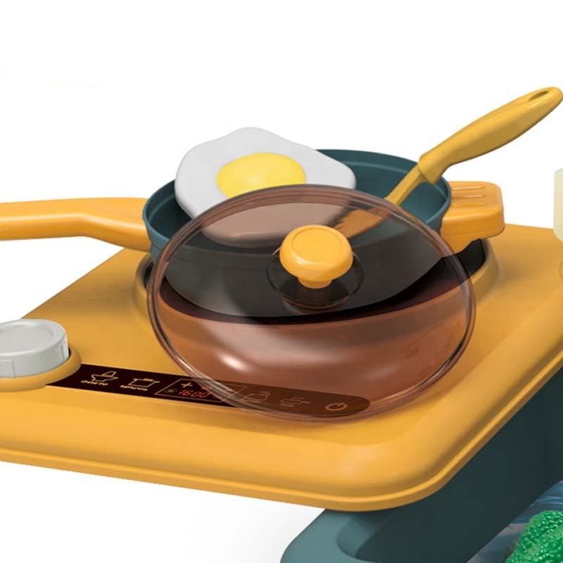 Kitchen With Dishwasher - 31 Piece Multi-Function Play Set | Khelaghor Toys