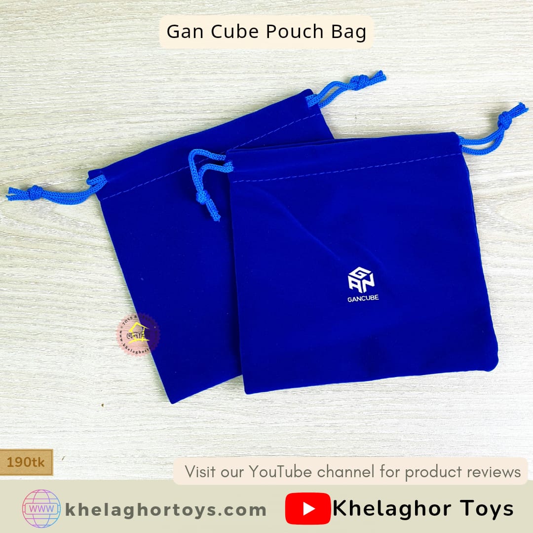 GAN Cube Pouch Bag - 3x3 & 2x2 Speed Cube Storage
