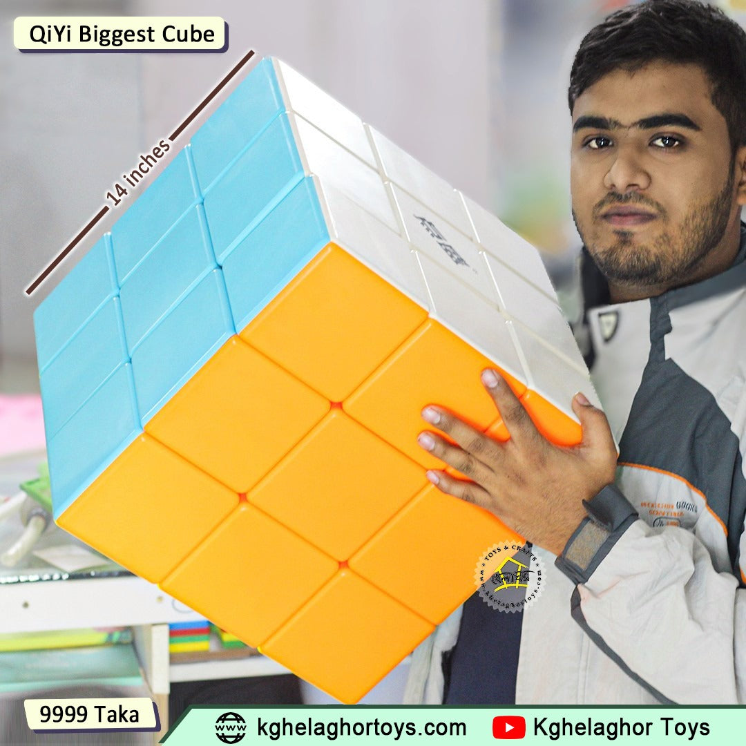 QiYi Giant 14 Inch 3x3 Cube - World's Biggest Speed Cube