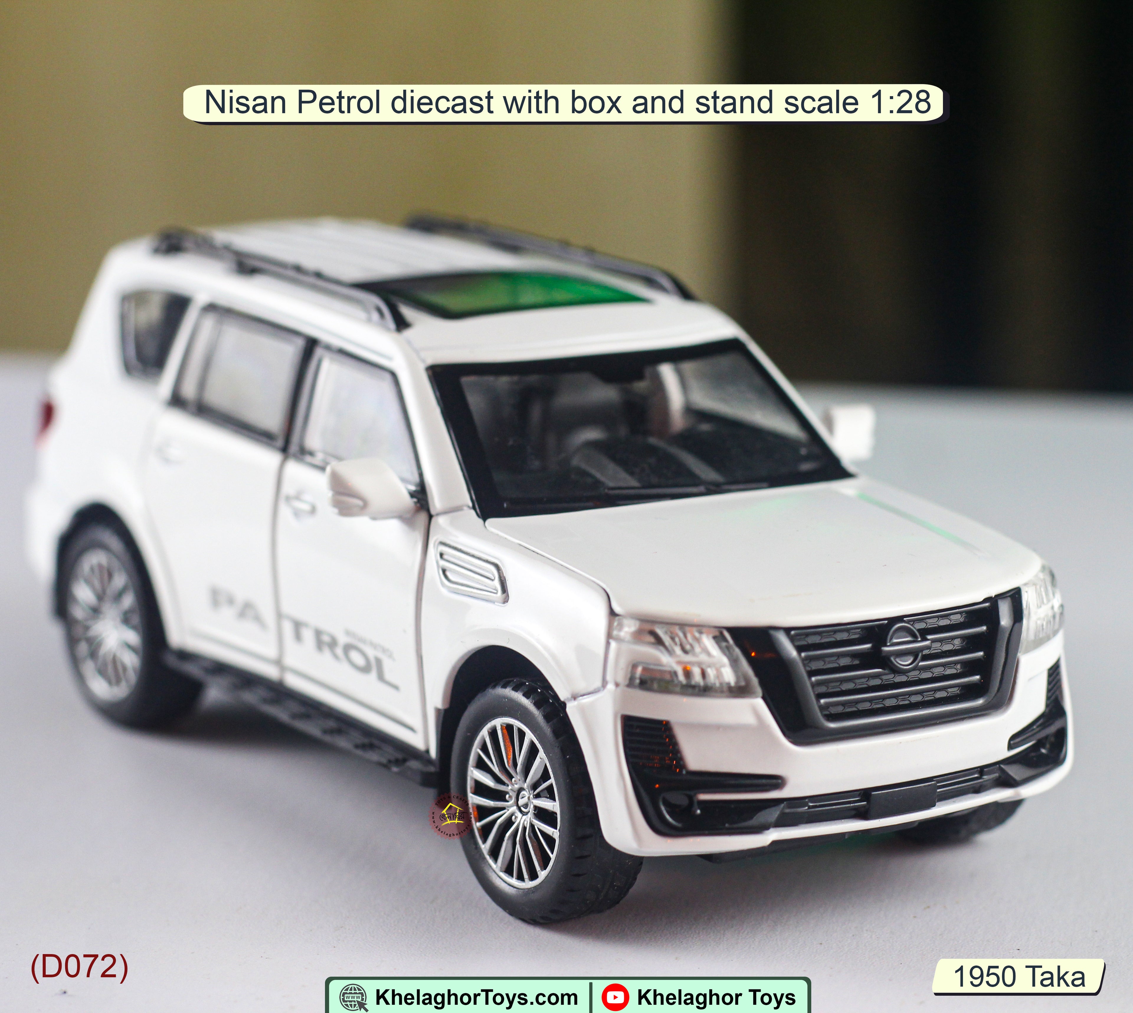 Nissan Patrol Y62 SUV die cast