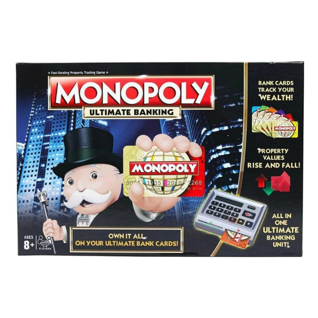 Monopoly Ultimate Banking Edition Board Game – Electronic Banking Unit