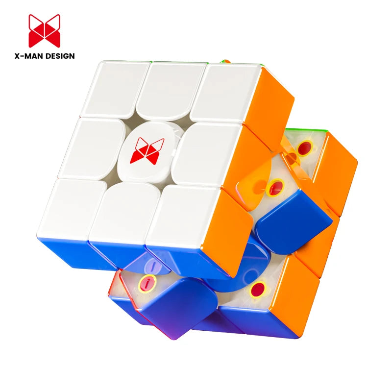 X-Man Tornado V3 3x3 Speed Cube - Magnetic Puzzle Cube