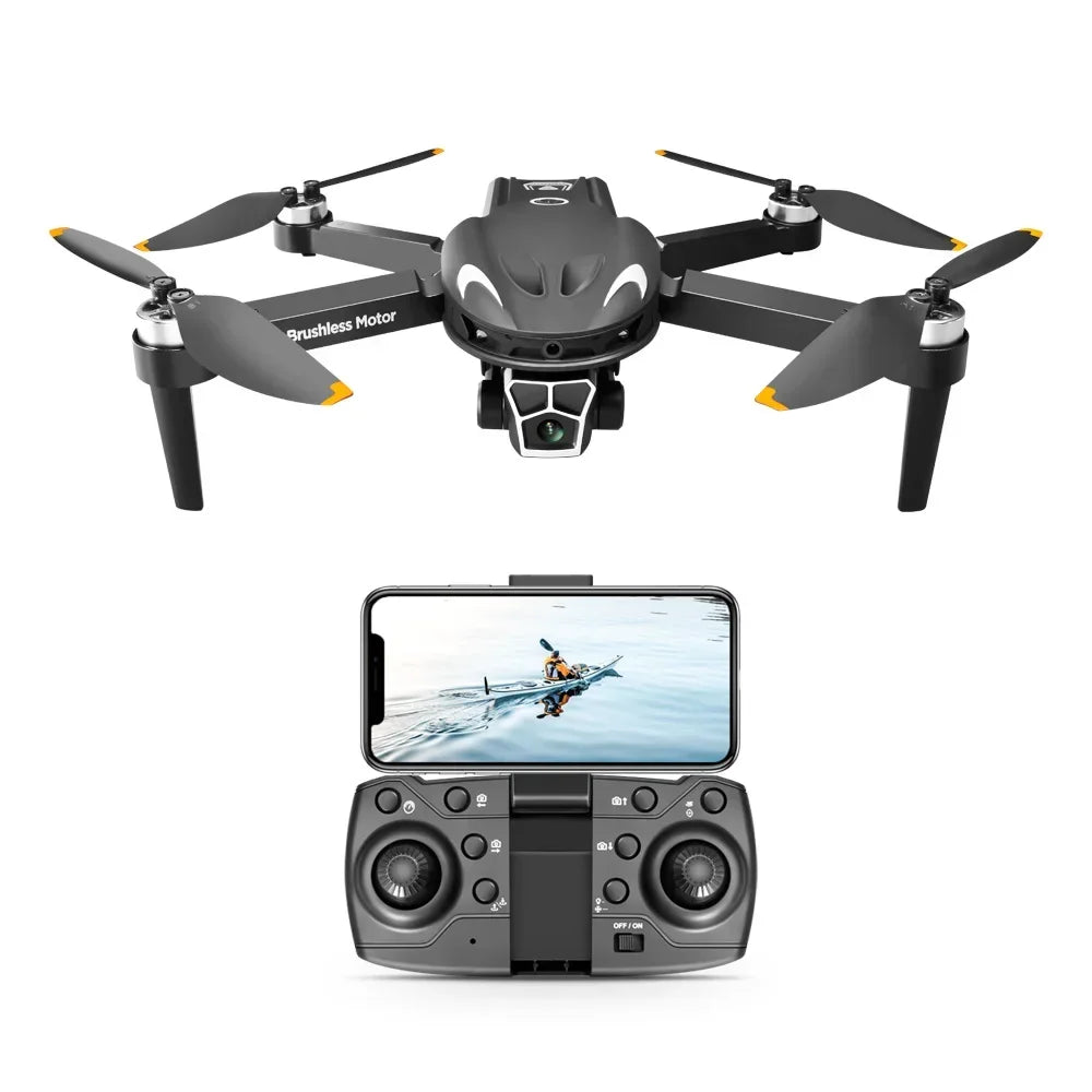 V166 Foldable Mini RC Drone with 8K HD Camera - 18 Min Flight Time, Obstacle Avoidance, Indoor/Outdoor Quadcopter