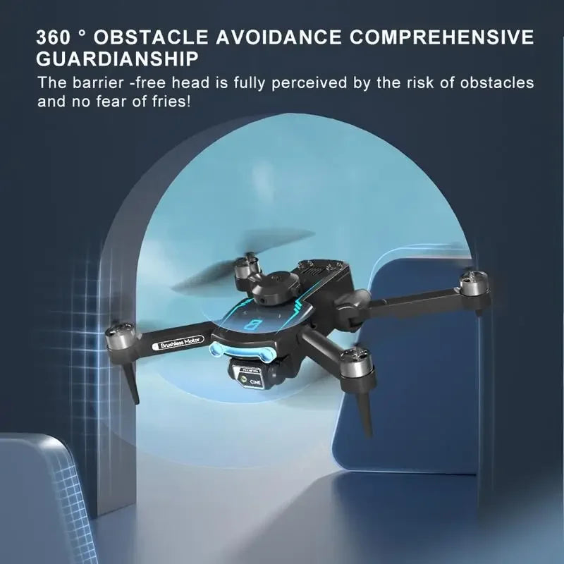 F169 Brushless Drone - 8K Dual Camera, Obstacle Avoidance, 20 Min Flight Time