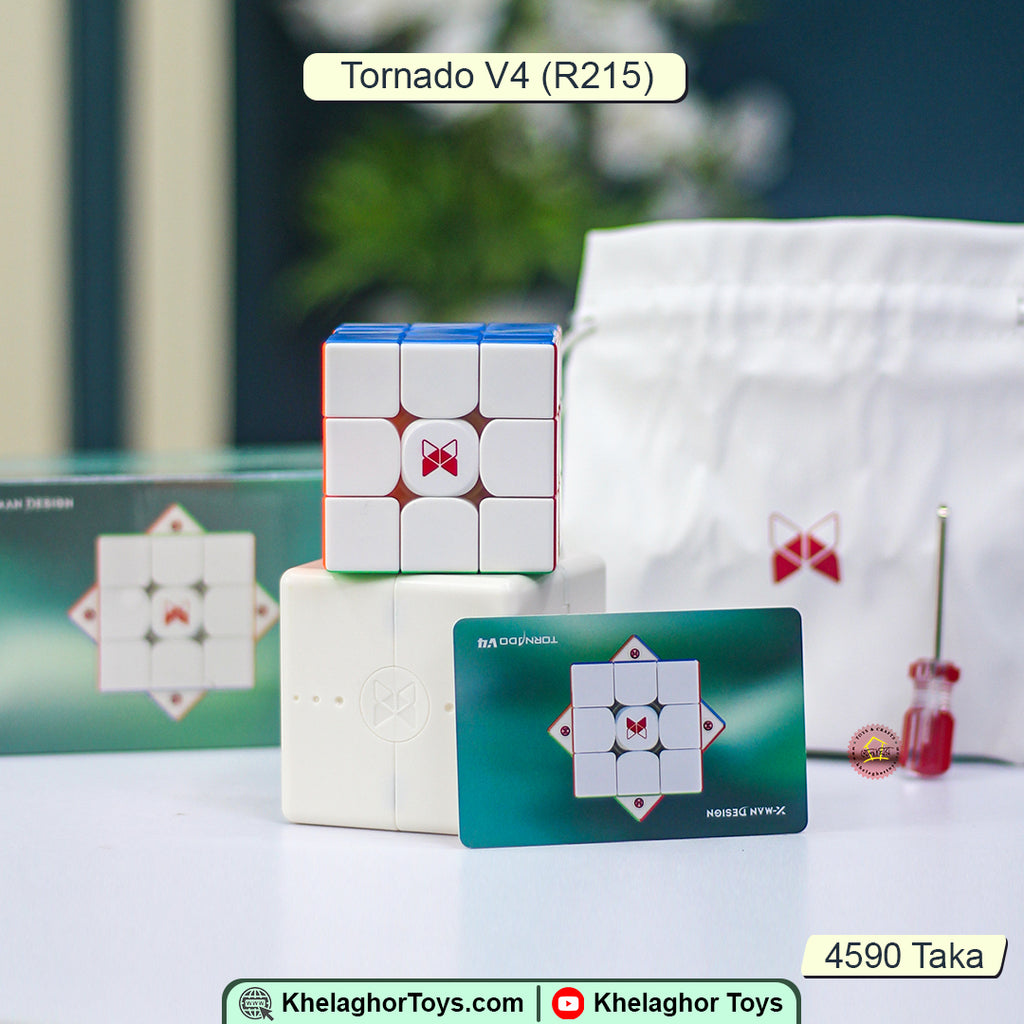 X-Man Tornado V4 M 3x3 Magnetic Speed Cube