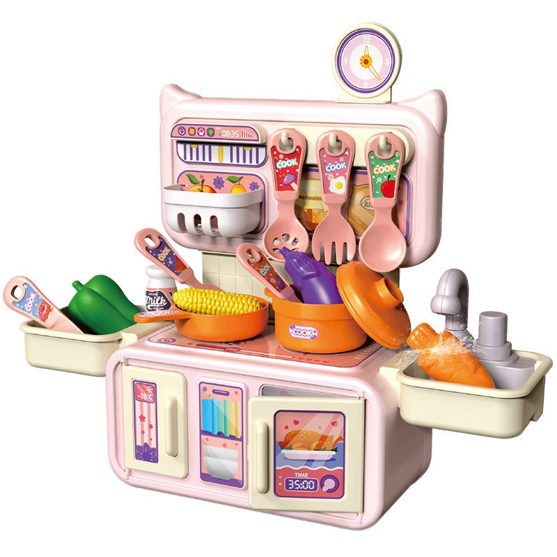 oy Kitchen Playset with Working Sink - Water Circulation System | Khelaghor Toys