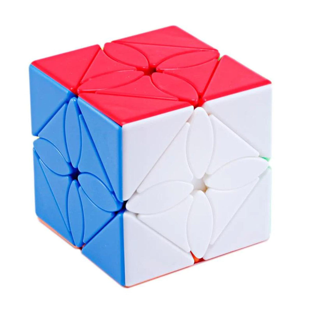 MoYu MeiLong Maple Leaf Skewb | Stickerless Multicolor Twisty Puzzle Cube