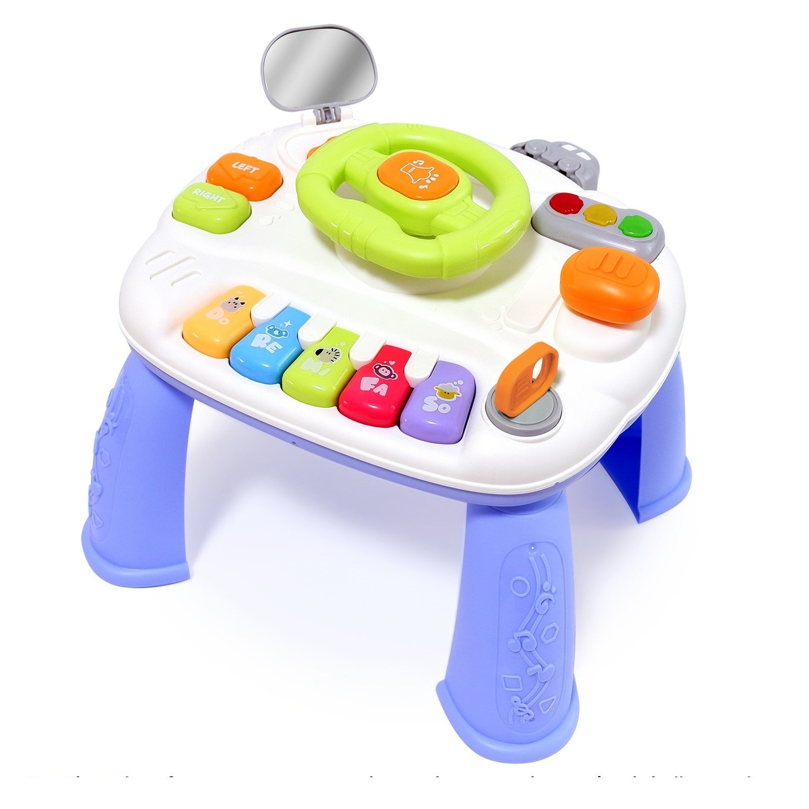K312 Cartoon Steering Wheel Game Table - Educational Toy 18M+ | Aiyingle