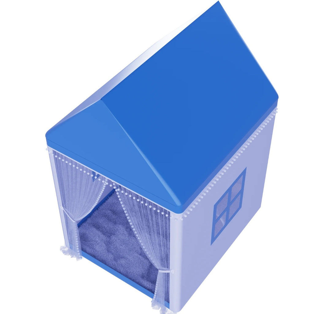 Castle Kids Play Tent House- Foldable Indoor Outdoor Playhouse