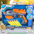 Space Soft Gun Foam Dart Blaster – 5 Soft Darts Included, High-Tension Spring (Model K419)