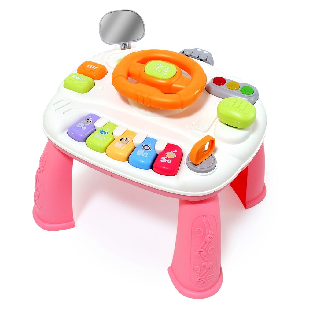 K312 Cartoon Steering Wheel Game Table - Educational Toy 18M+ | Aiyingle