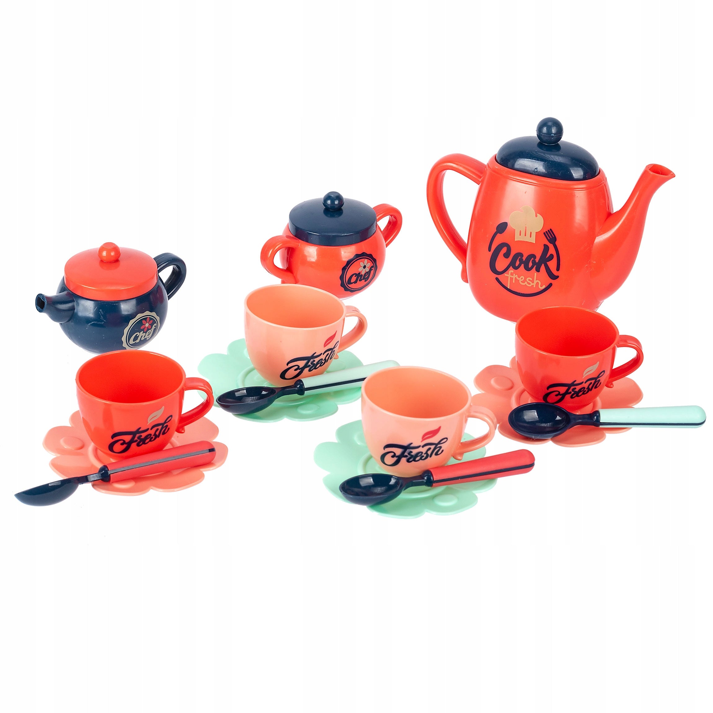 SK Deluxe Kitchen Set - Tea Set for Kids 3+ Years | Khelaghor Toys