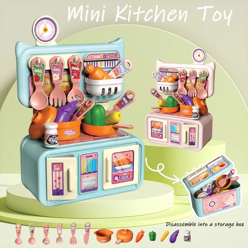oy Kitchen Playset with Working Sink - Water Circulation System | Khelaghor Toys