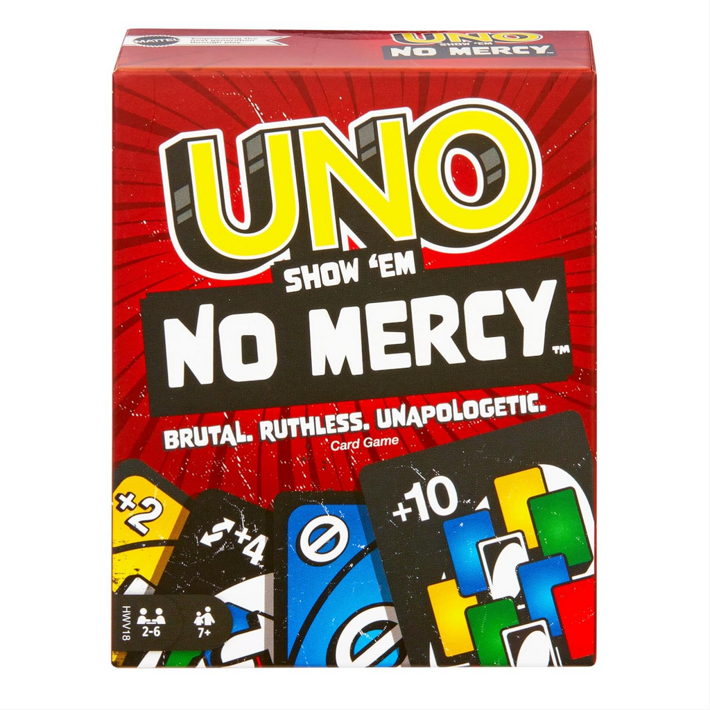 UNO Show 'Em No Mercy Card Game – 2 to 8 Players Edition