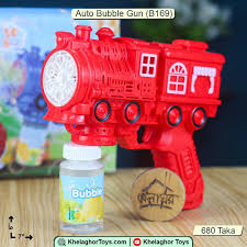 Auto Bubble Gun - Automatic Bubble Blower Toy for Kids B169