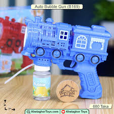Auto Bubble Gun - Automatic Bubble Blower Toy for Kids B169