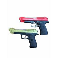 Special Force Toy Pistol (B362) – Kids Play Gun in Black & Green / Black & Red