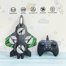 Starfighter R/C Fighter Aircraft Drone - 4-Propeller Quadcopter | Khelaghor Toys
