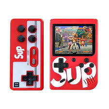 SUP Game Box 400-in-1 Handheld Console – 3" Screen, TV Output, 2 Controllers