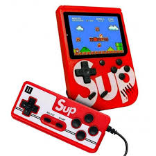 SUP Game Box 400-in-1 Handheld Console – 3" Screen, TV Output, 2 Controllers