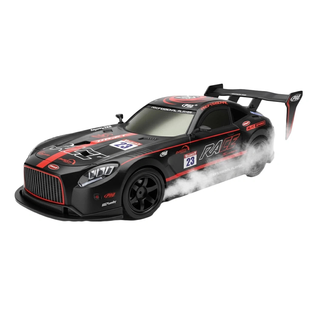 Smoke Drift B310 RC Racing Car - 2.4GHz Remote Control with LED Lights & Automatic Spray