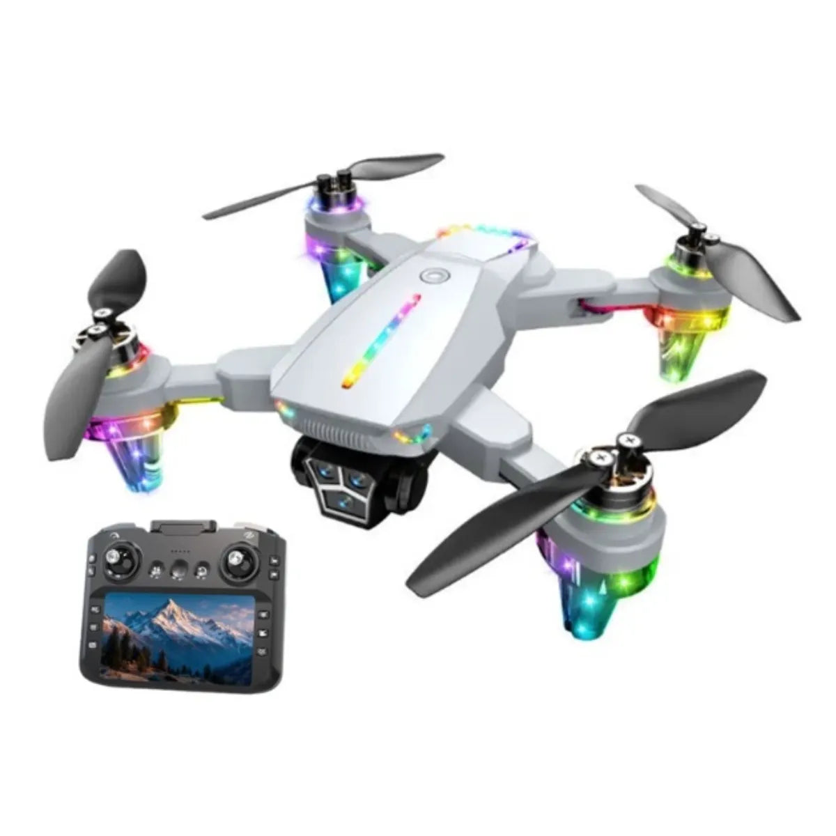 P8 Max Drone - Brushless Motor with Screen Remote Control for Precision Flight
