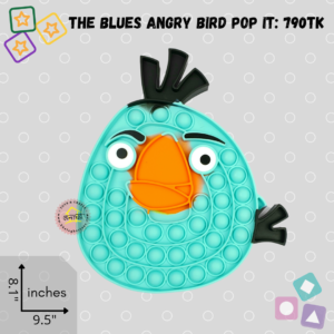 The Blues Angry Bird Pop it
