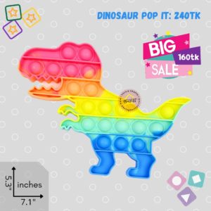 Dinosaur pop it
