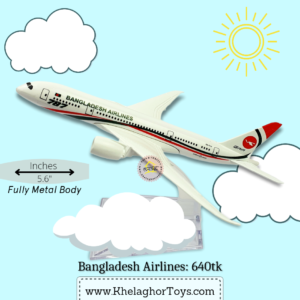 Bangladesh Airlines Diecast Plane