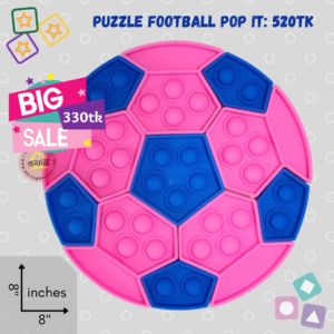 Puzzle Football Pop it