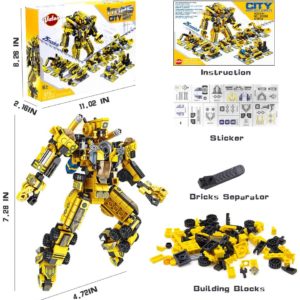 Robot STEM Building Blocks Toys