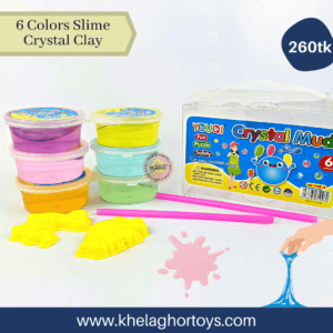 6 Colors Slime Crystal Clay