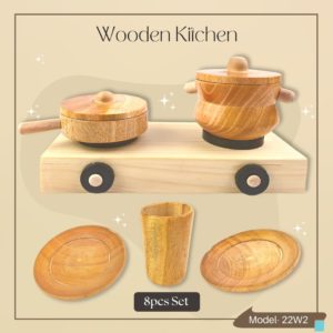 Wooden Kitchen Toy Set